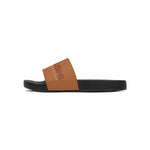 Raw+Sushi "world wide exploration" Slide Sandals brown