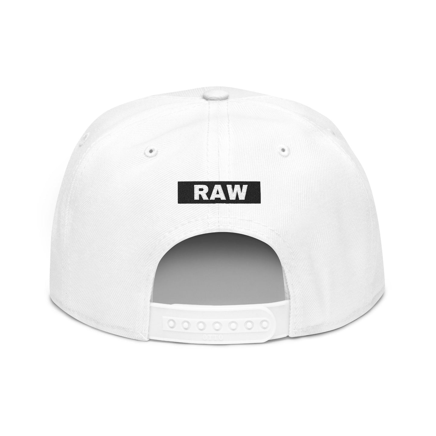 Raw Sushi " RAW SET ' Snapback Hat WHT