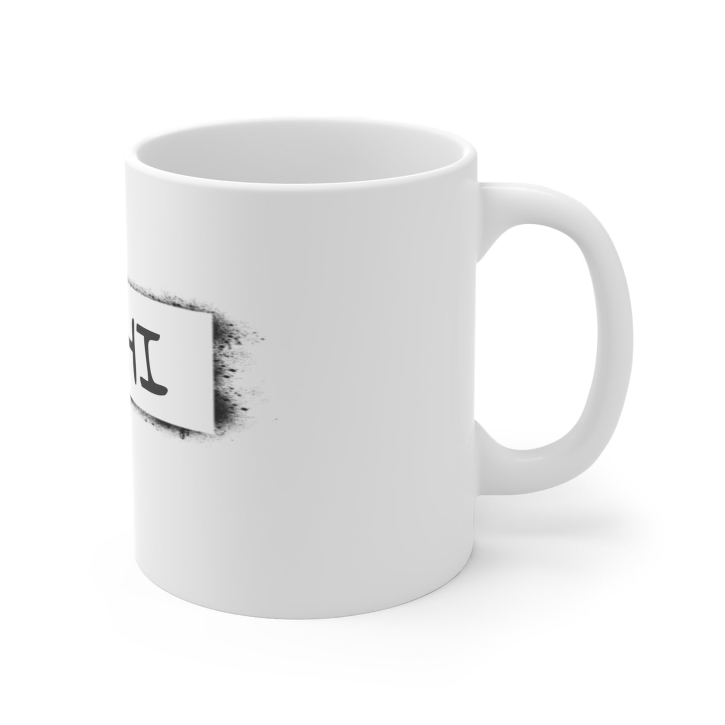 Raw Sushi "sushi spray" stamp Mug 11oz