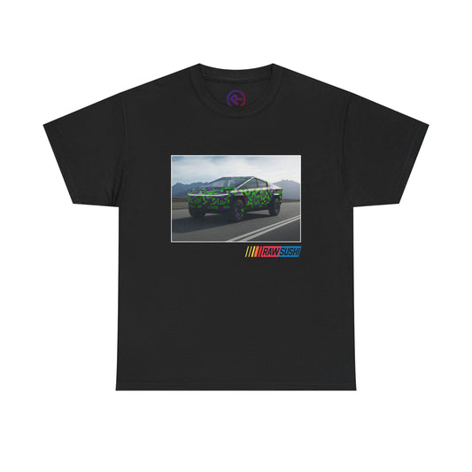 Raw+Sushi "Cybor Camo" Heavy Cotton Racer Tee
