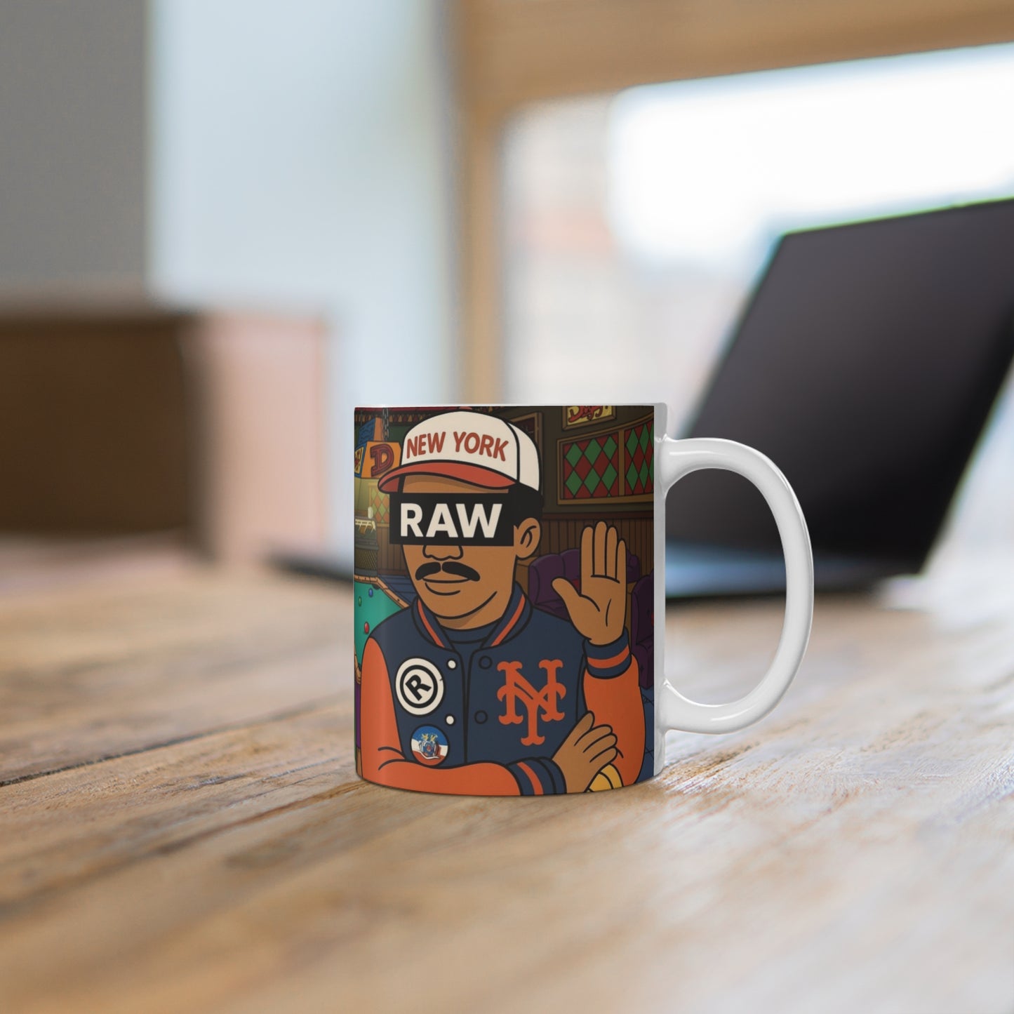RawSushi "coming to Springfield " Mug 11oz