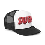 Raw+Sushi "sushi raw" Trucker Caps blk/white/bloody