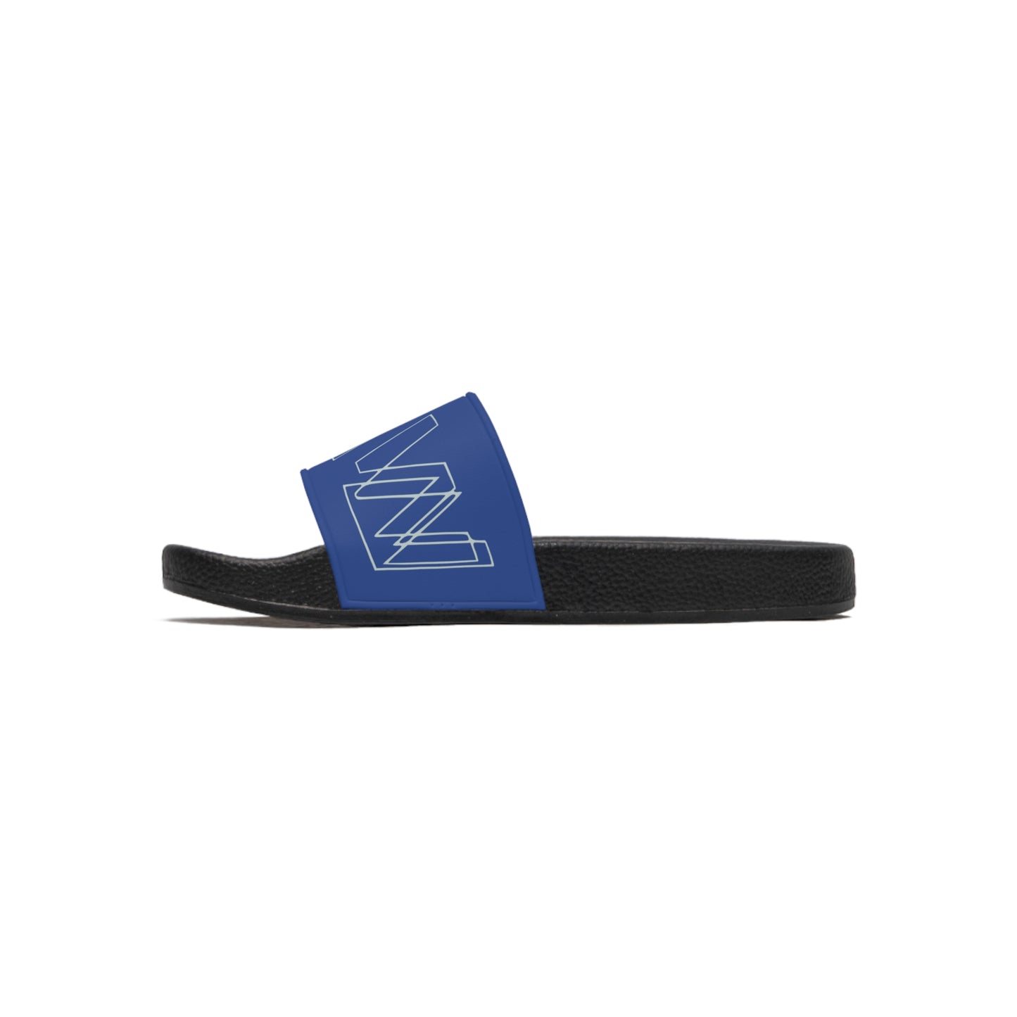 Raw+Sushi "RAW lines" Slide Sandals royal blue