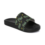 Raw+Sushi "Raw star print" Slide Sandals multi/blk