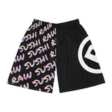 RawSushi Worldwide "RAW SCRIPT" Basketball Shorts