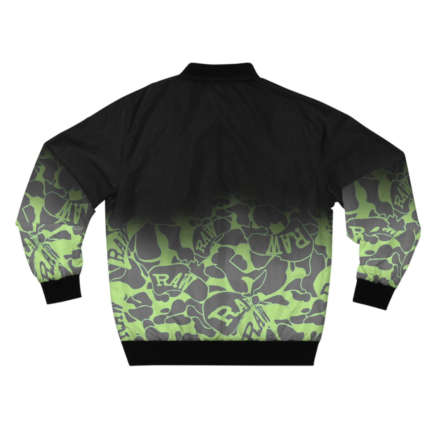 Raw+Sushi "faded camo" Bomber Jacket