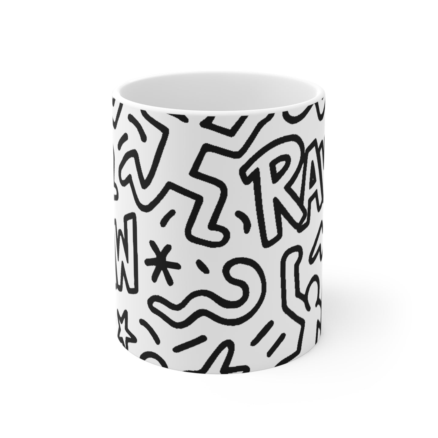 RawSushi "raw graffiti" Mug 11oz