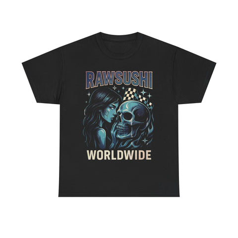 Raw+Sushi "Love me 2 DEATH" Heavy Cotton Tee