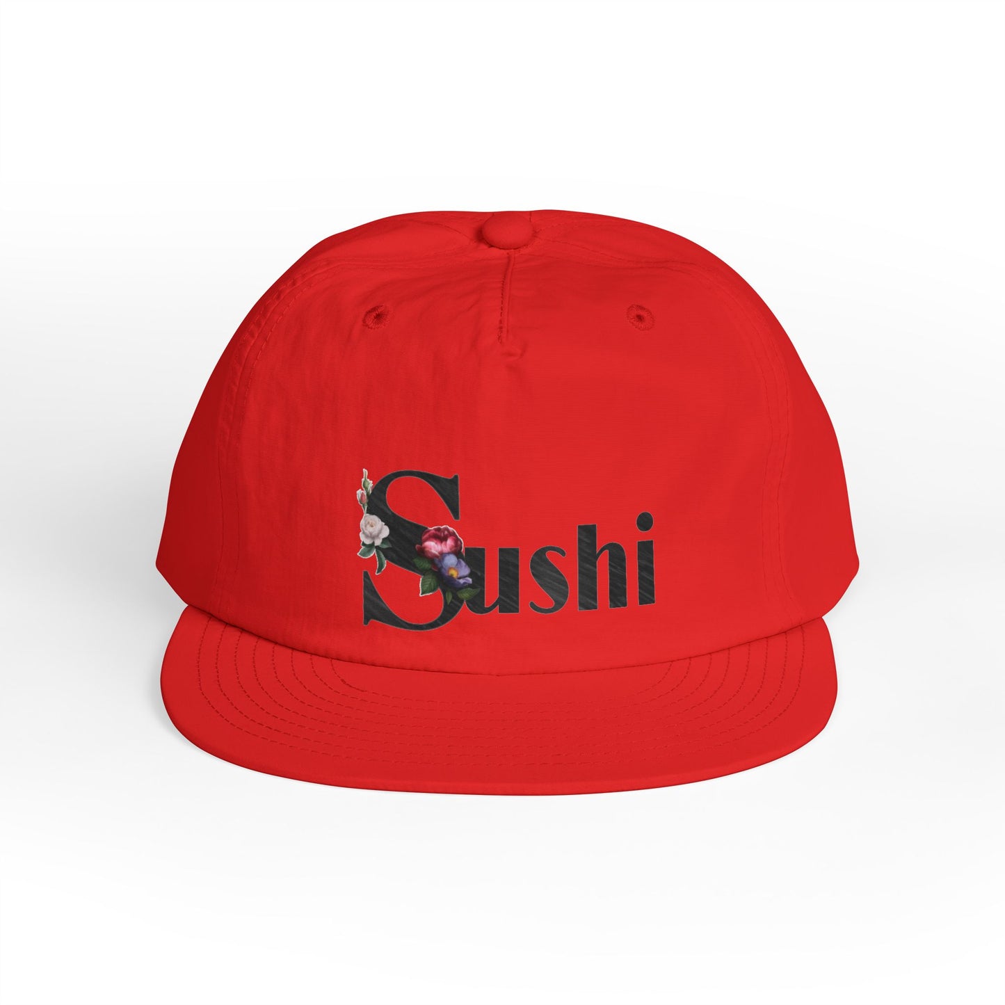 Raw Sushi "SUSHI" Surf Cap WHT