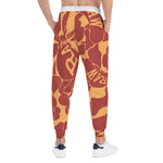 raw sushi "ORANGE CAMO"Athletic Joggers