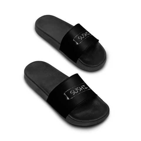 Raw+Sushi "SUSHI STAMP" Slide Sandals blk