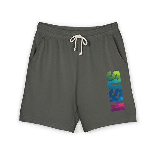 Raw+Sushi "SUSHI" Lightweight Fleece Sweat Shorts (pepper)