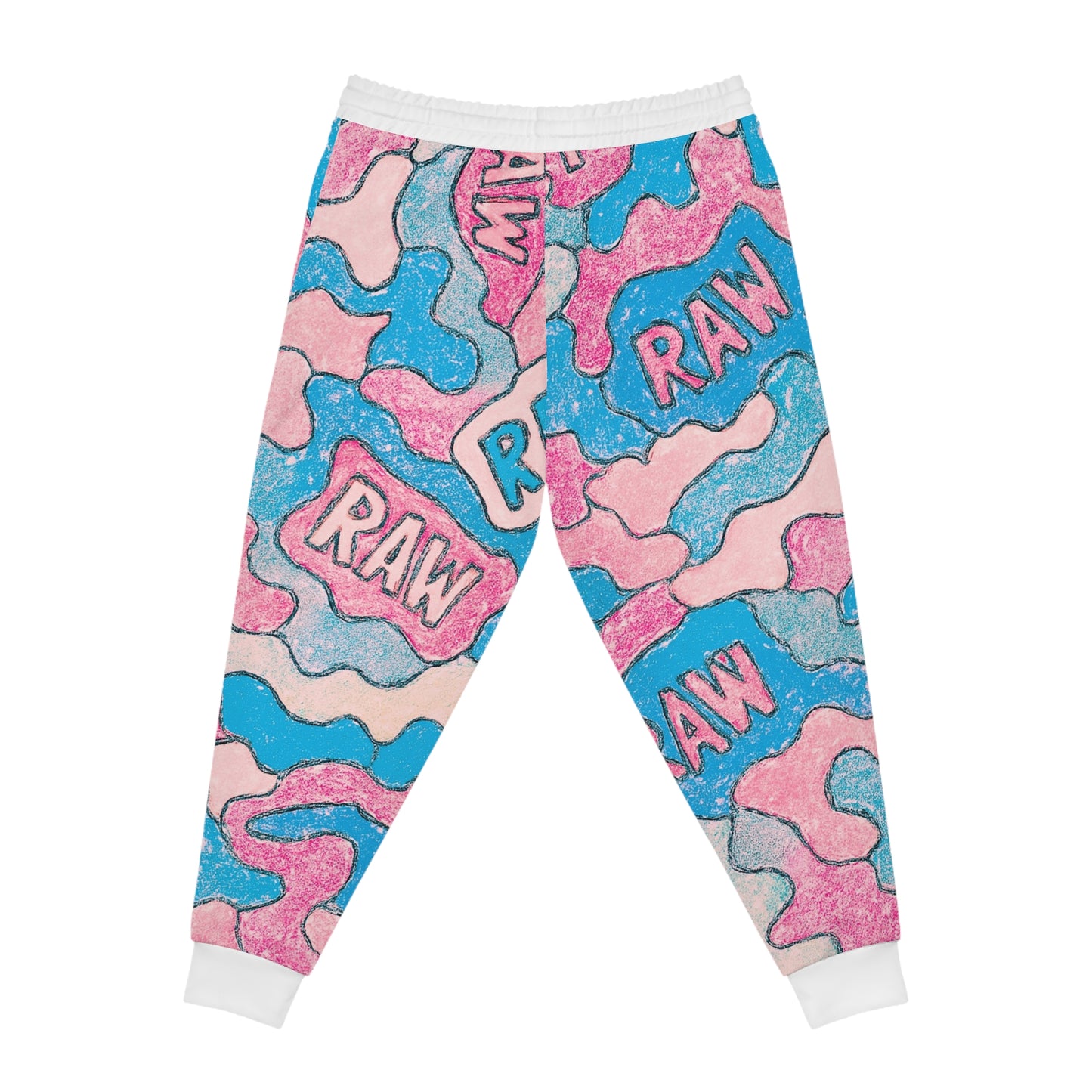 Raw+Sushi "Crayola camo" Athletic Joggers limited supply