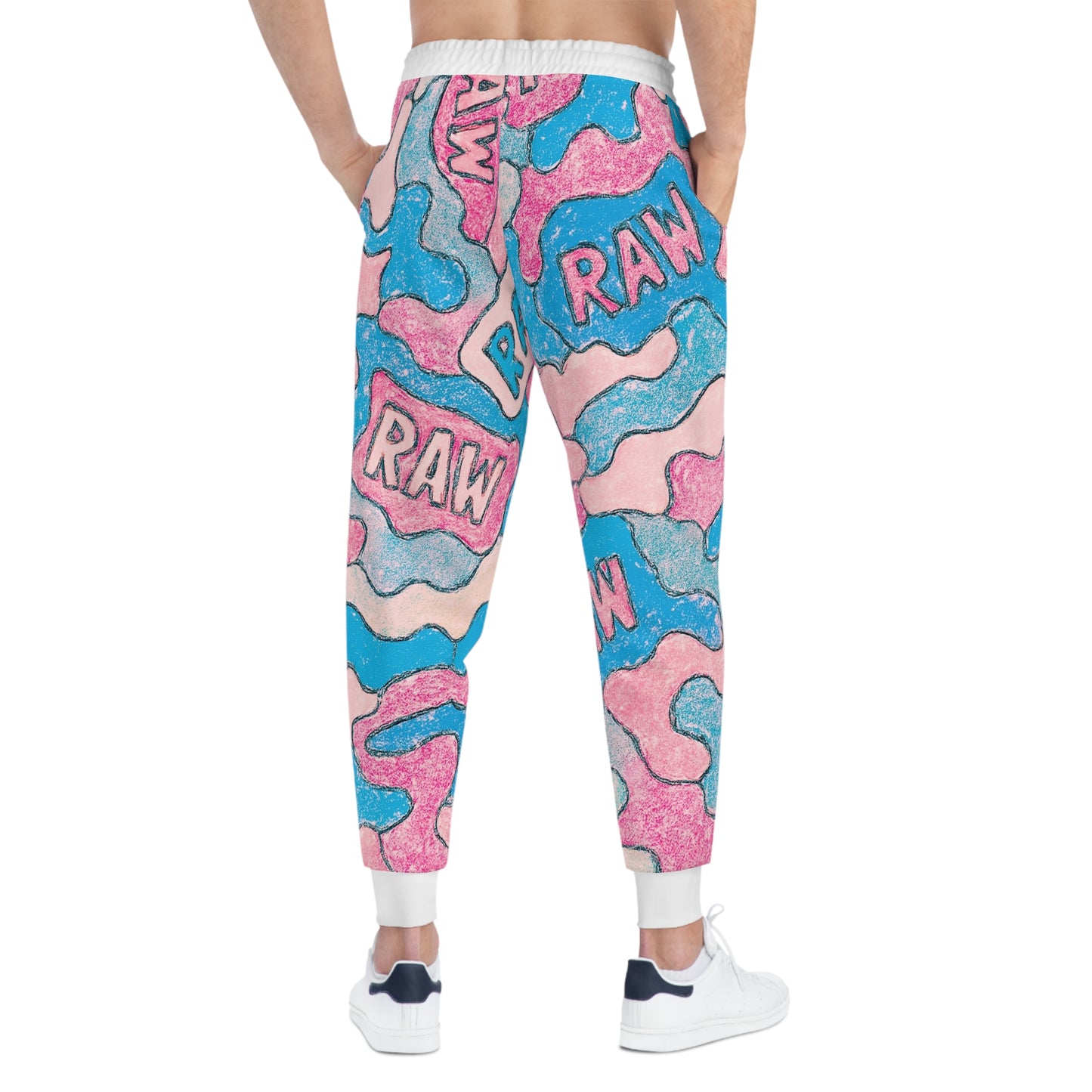 Raw+Sushi "Crayola camo" Athletic Joggers limited supply