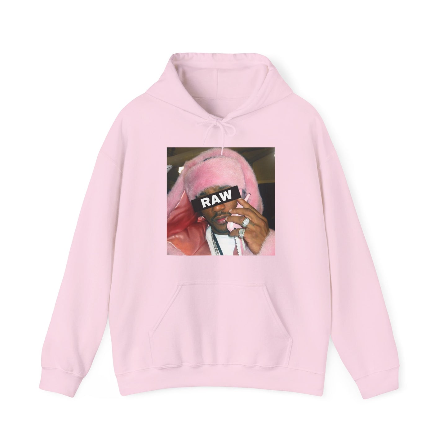 Raw+Sushi "killa cam" Heavy Blend™ Hooded Sweatshirt PINK