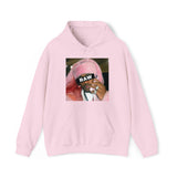 Raw+Sushi "killa cam" Unisex Heavy Blend™ Hooded Sweatshirt PINK