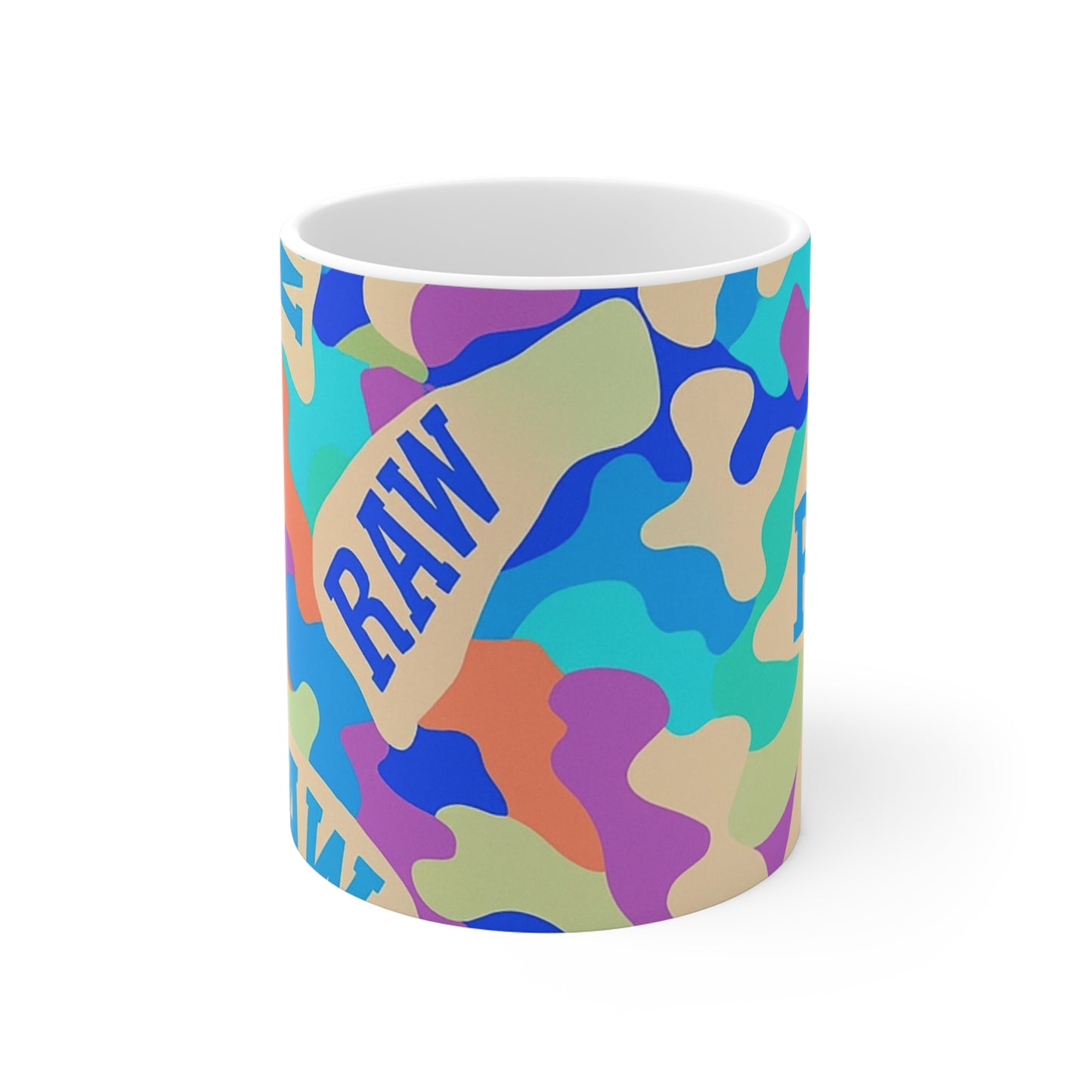 RawSushi "winter 25' camo" Mug 11oz