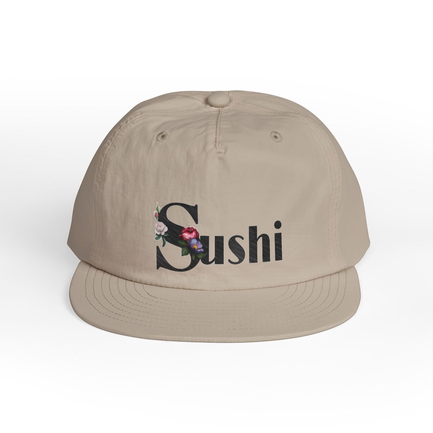 Raw Sushi "SUSHI" Surf Cap WHT