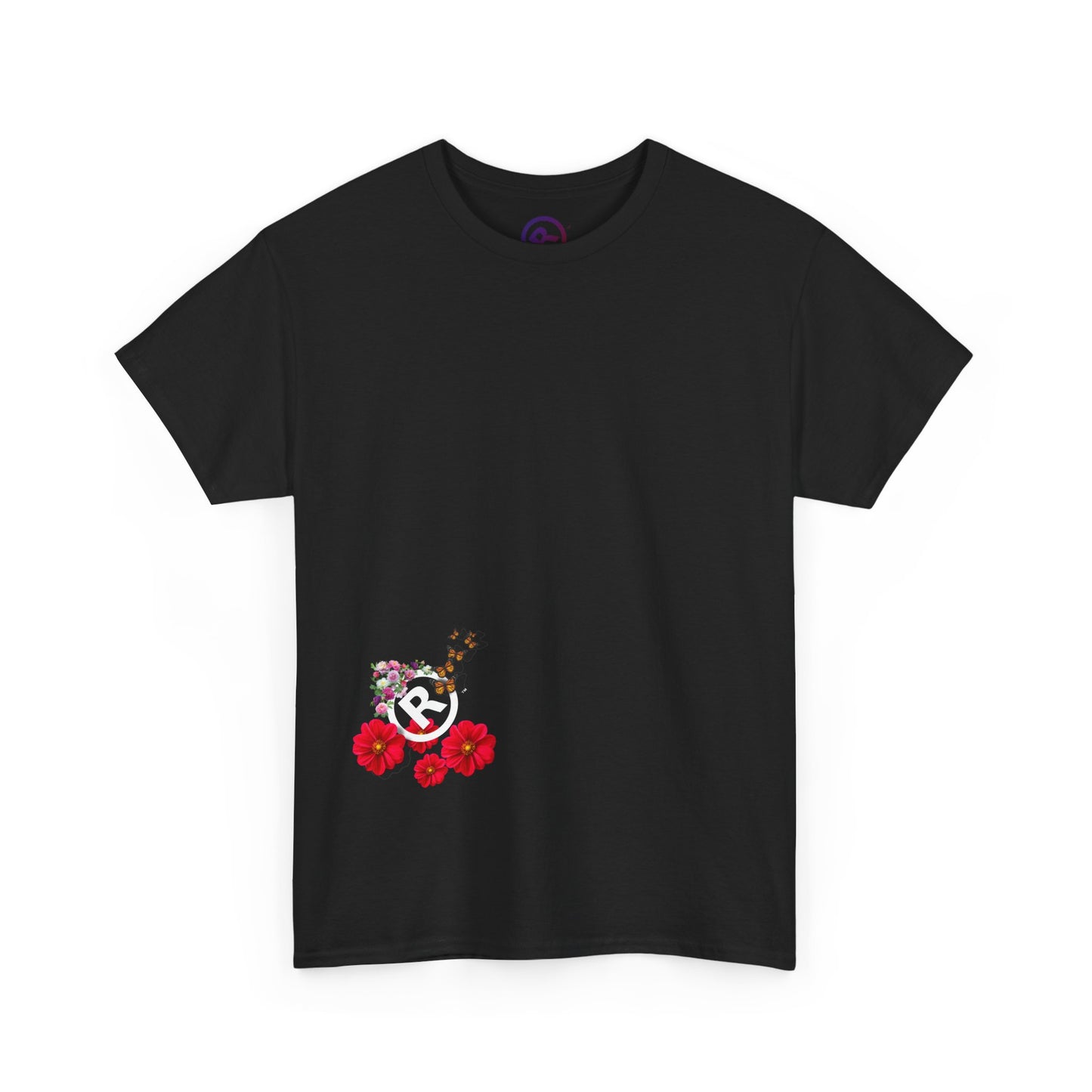 Raw+Sushi "Red Roses" Heavy Cotton Tee