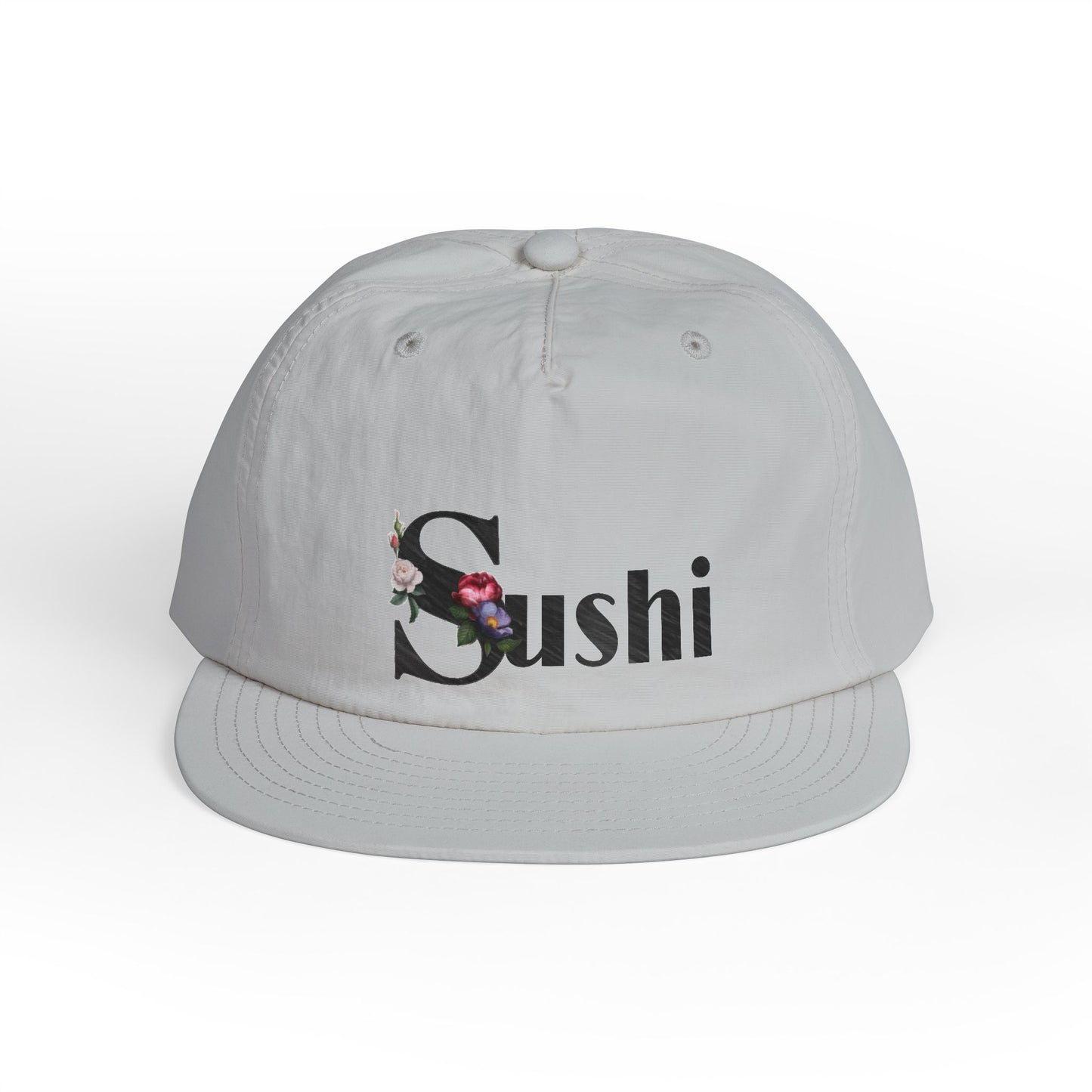 Raw Sushi "SUSHI" Surf Cap WHT