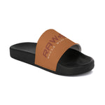 Raw+Sushi "world wide exploration" Slide Sandals brown