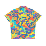 RAW+SUSHI SUMMER 25' "RAW CAMO PRINT" Hawaiian Shirt - Casual