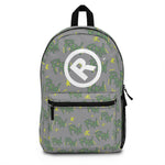 Raw+Sushi "raw script" BackPack grey/lime