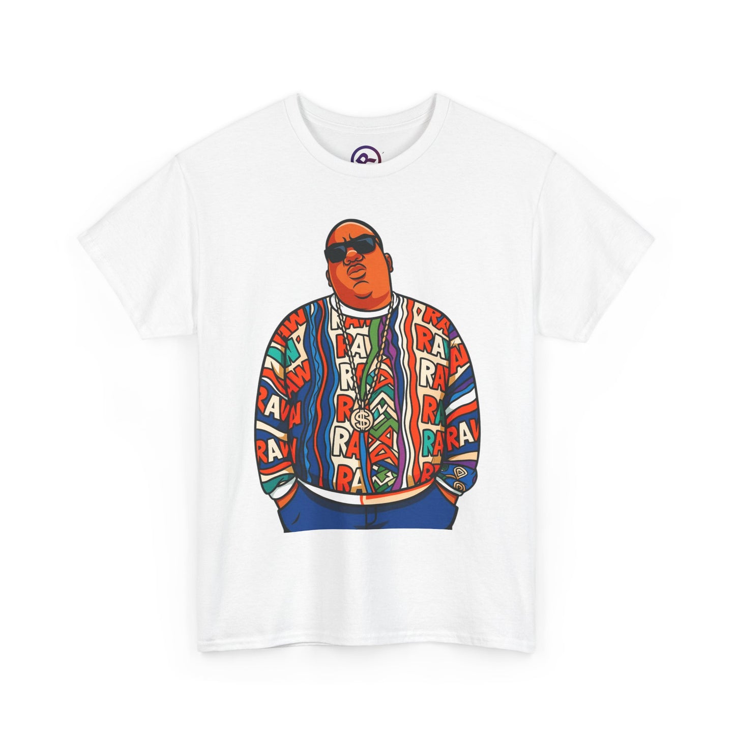 Raw+Sushi "Biggie Raw" Heavy Cotton Tee