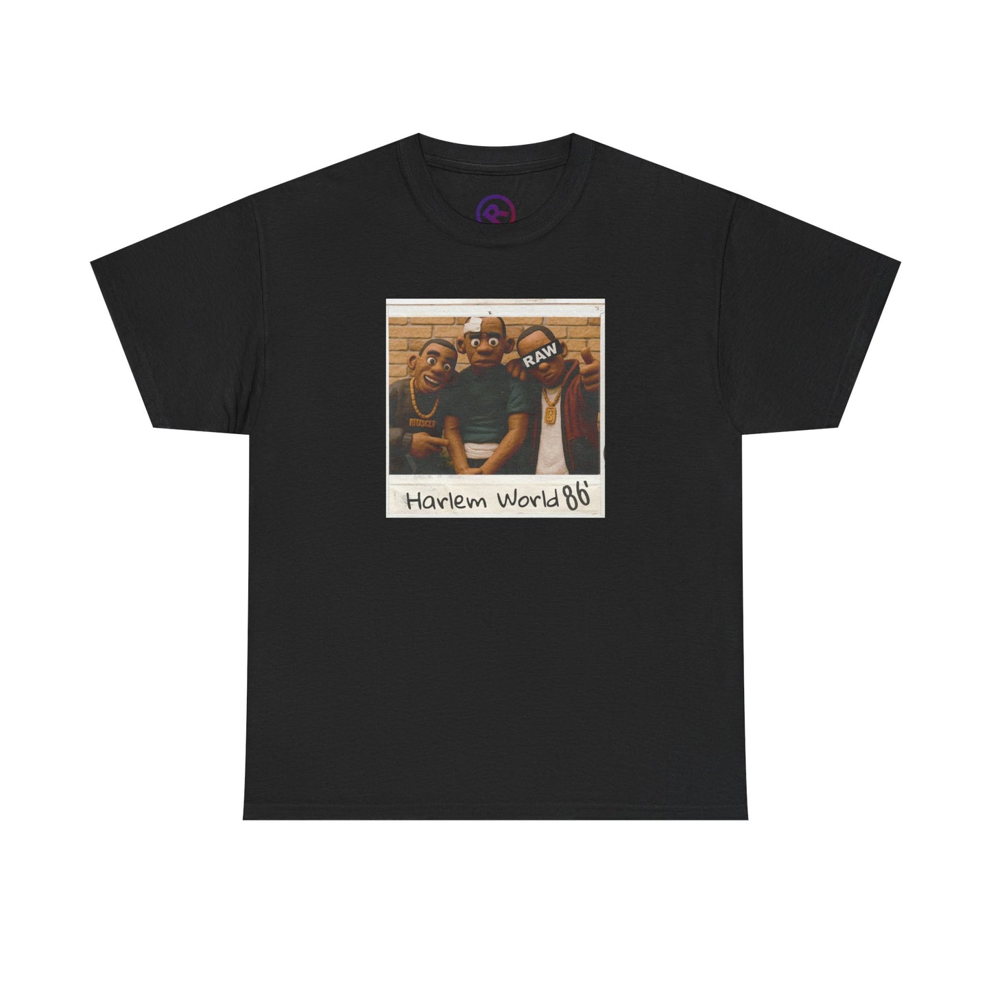 Raw+Sushi "Harlem world 86" Heavy Cotton Tee
