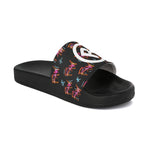 Raw+Sushi "R" Slide Sandals multi/blk