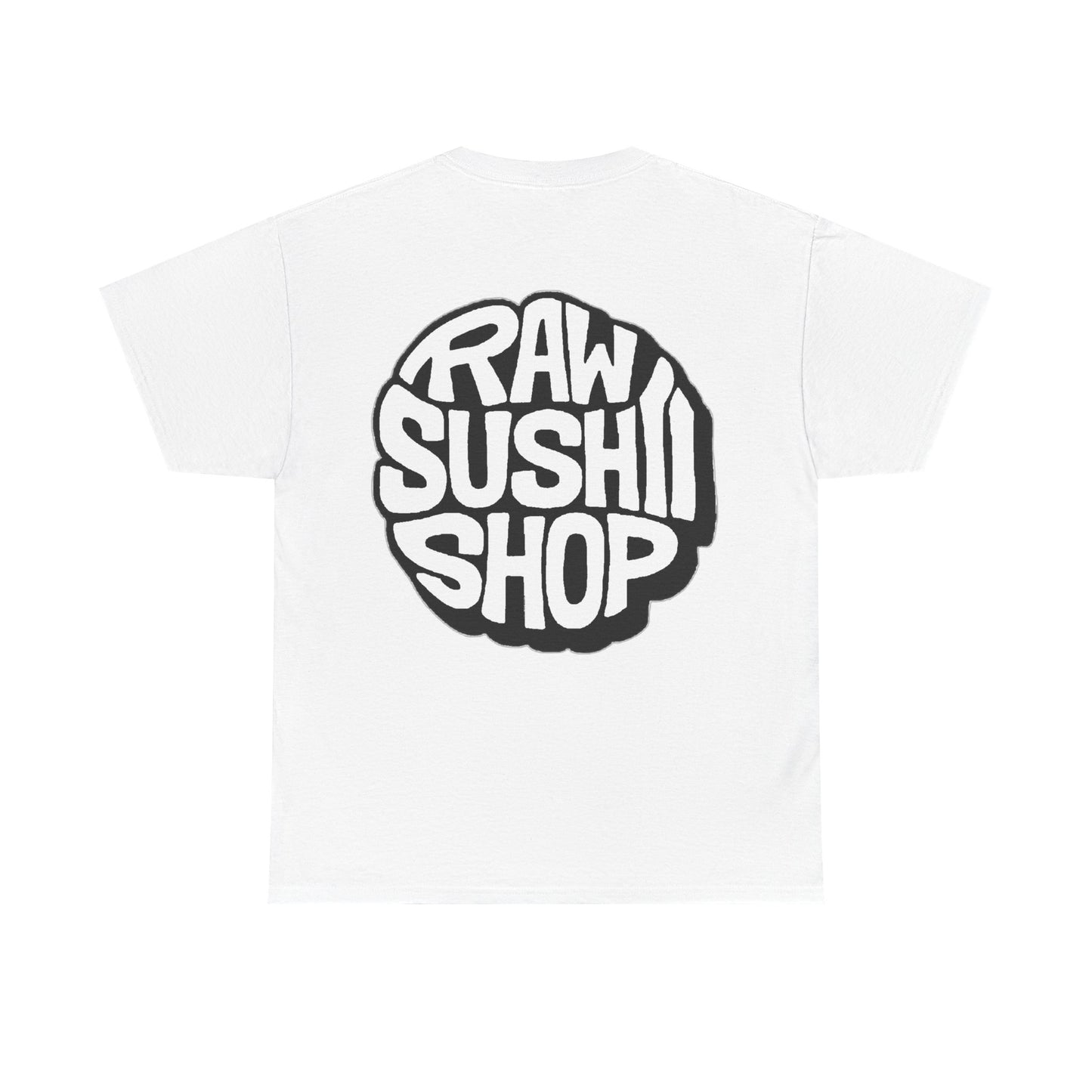 Raw+Sushi "raw sushi shop 25" Heavy Cotton Tee