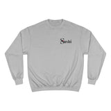 Raw+Sushi "sushi rose" Champion Sweatshirt grey