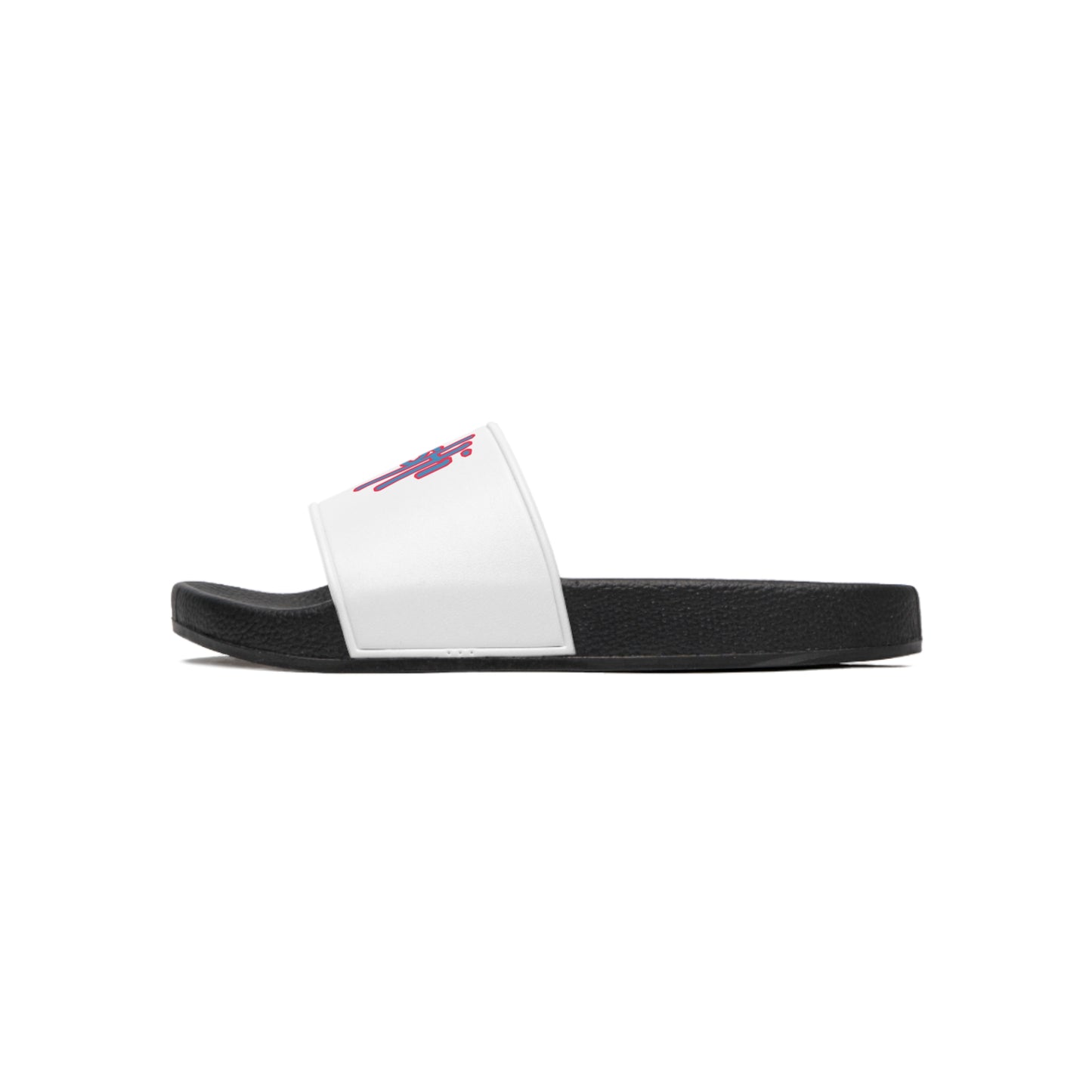 Raw+Sushi "SUSHI STREET TAG" Slide Sandals white