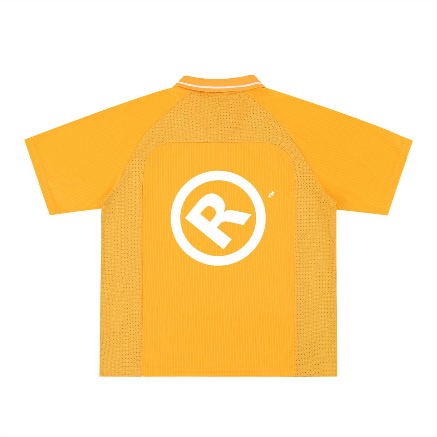 Raw+Sushi  Striped V-Neck Soccer Jersey YELLOW