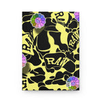 "RAW CAMO" Hardcover Journal Matte YELLOW