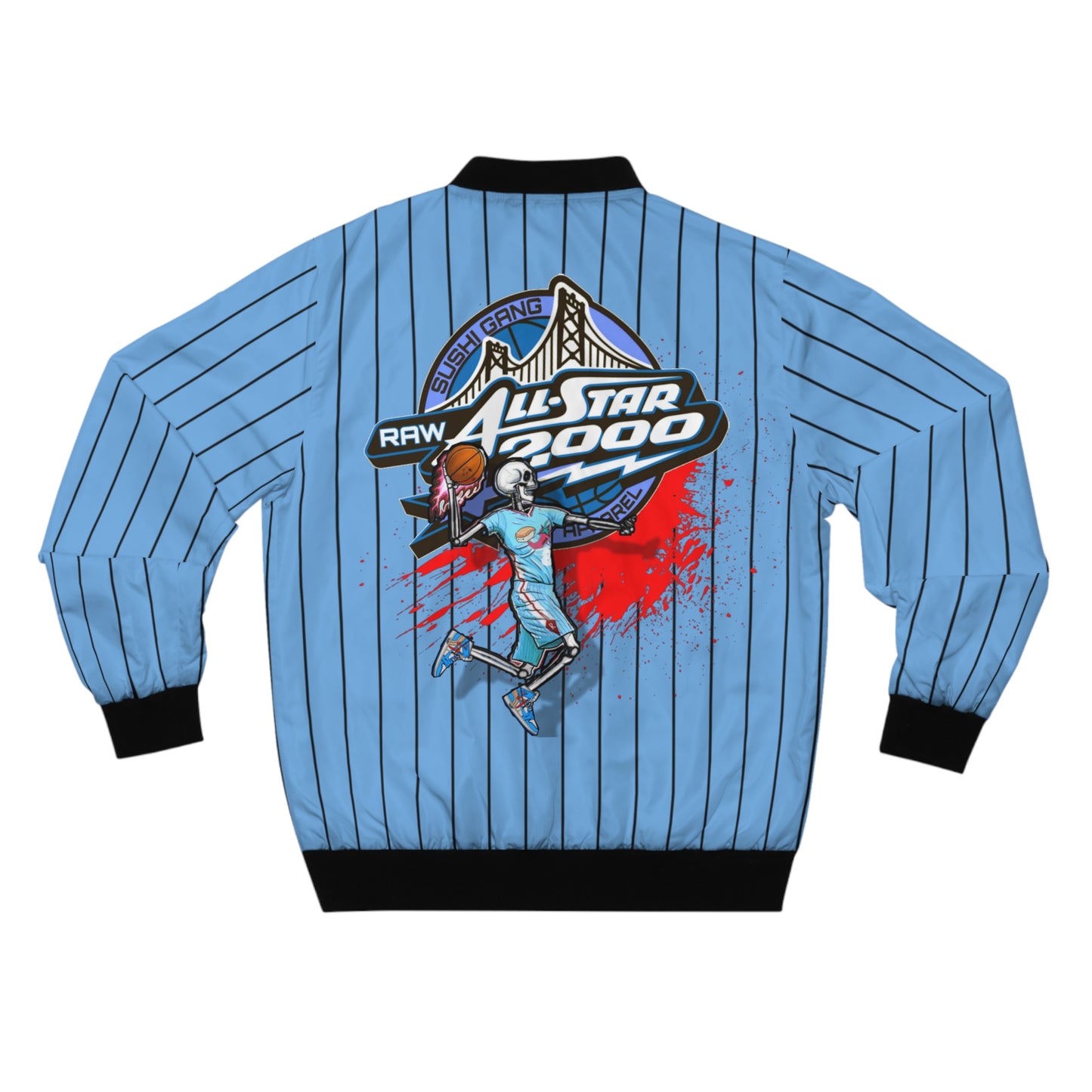 Raw+Sushi "RAW ALL STAR 2000" Bomber Jacket