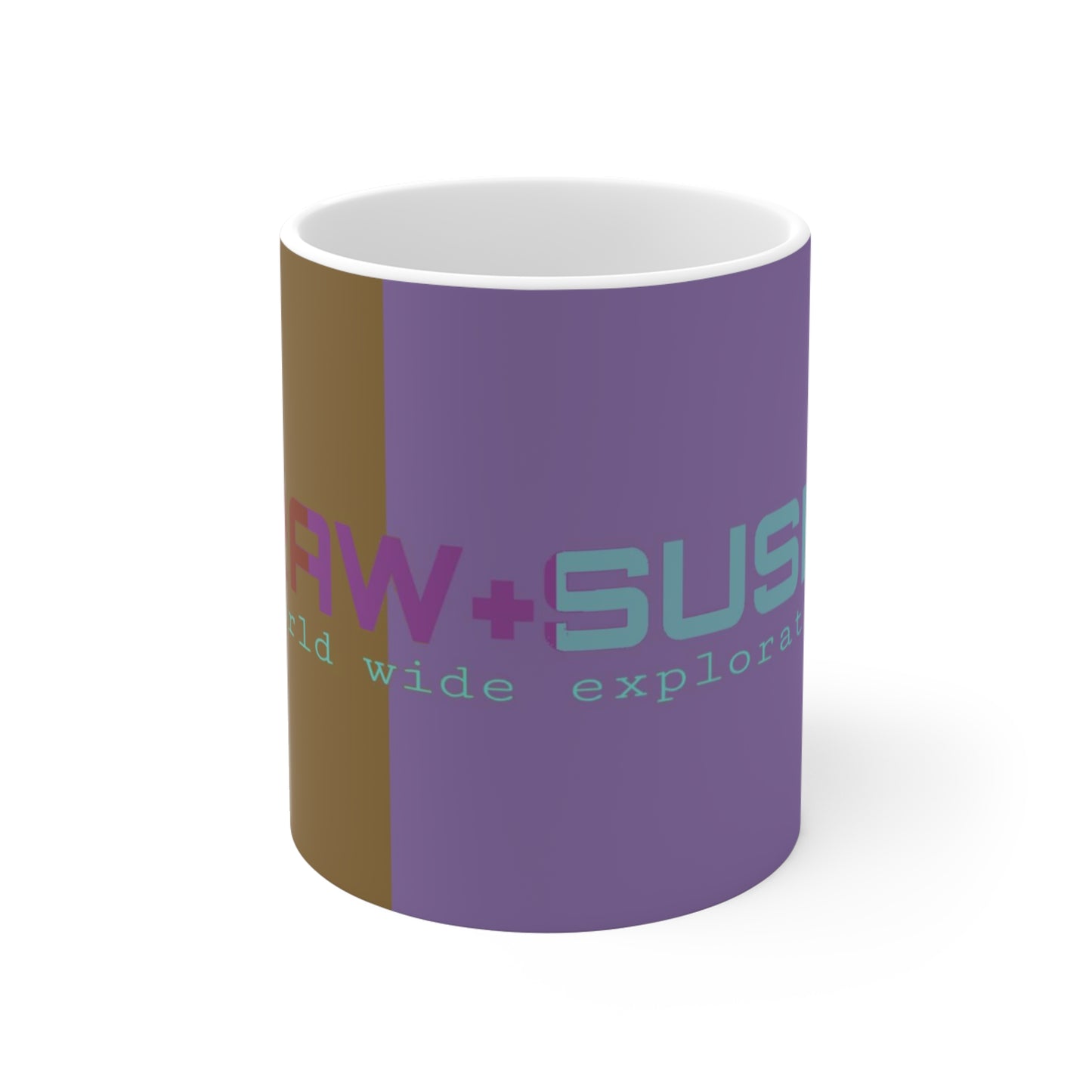 Raw Sushi "raw+sushi worldwide" Mug 11oz