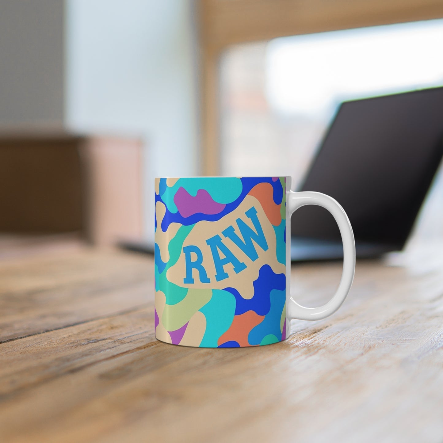 RawSushi "winter 25' camo" Mug 11oz