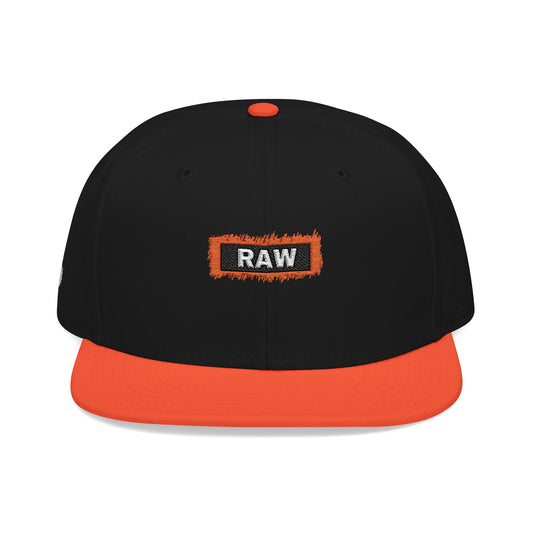 Raw Sushi "Raw Stamp Logo"' Snapback Hat ORG