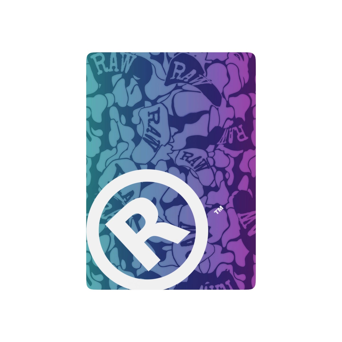 Raw+Sushi "R" Poker Cards