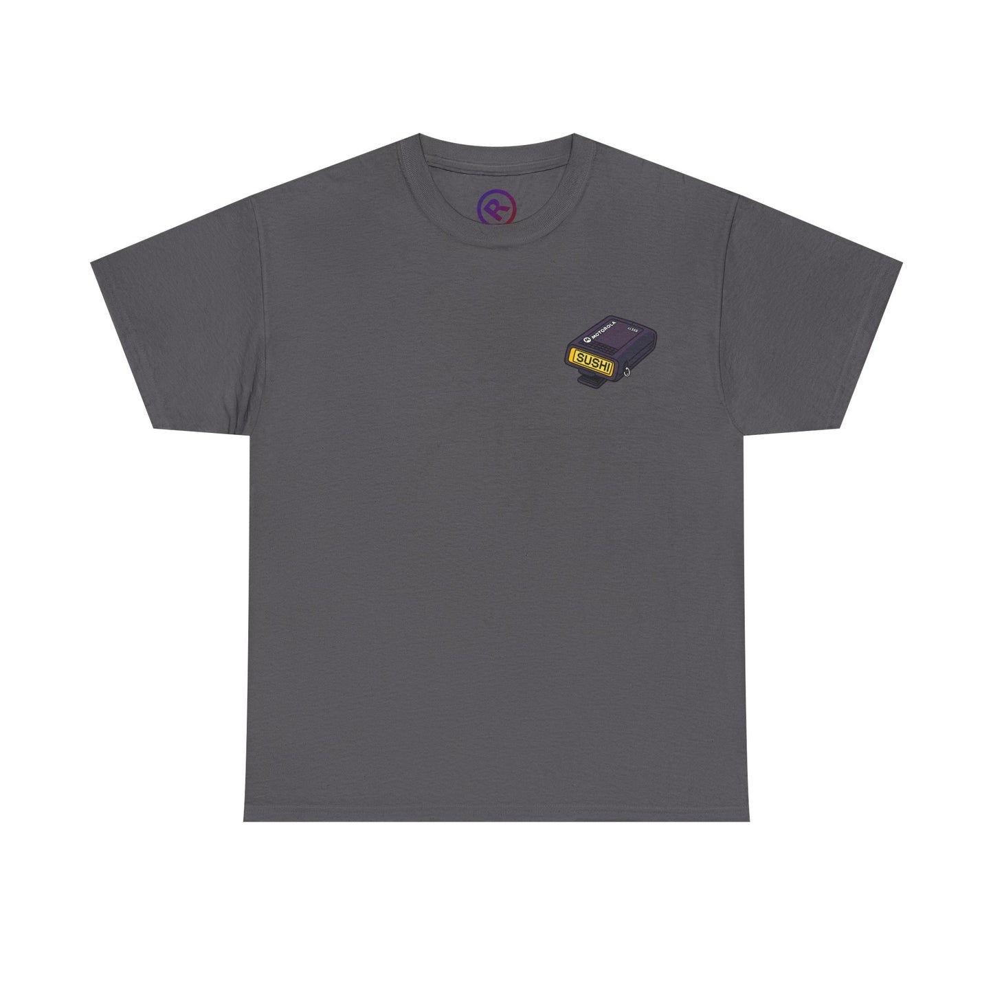 Raw+Sushi "BEEPERS" Heavy Cotton Tee