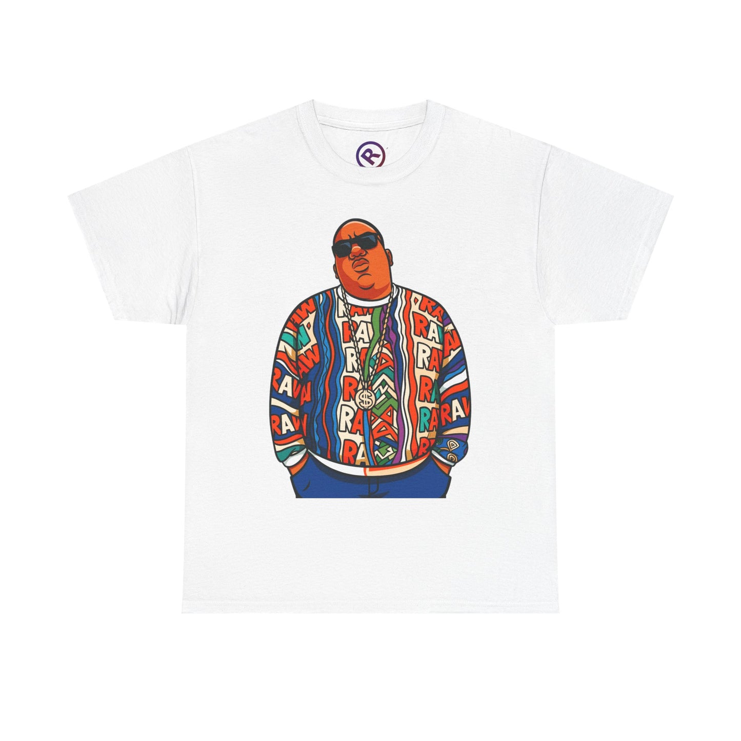 Raw+Sushi "Biggie Raw" Heavy Cotton Tee