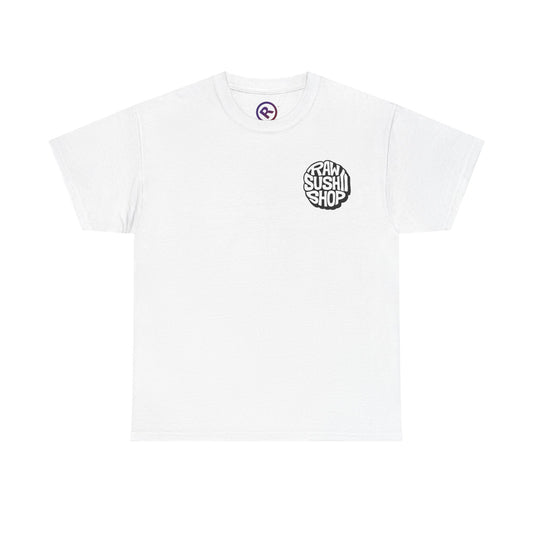 Raw+Sushi "raw sushi shop 25" Heavy Cotton Tee