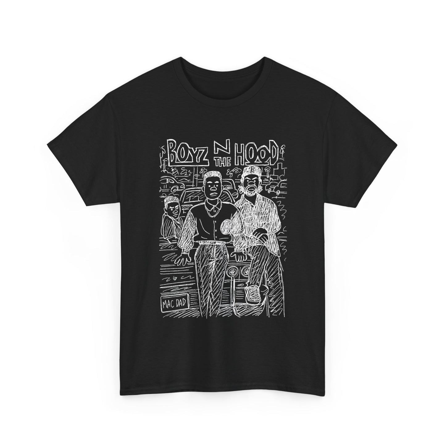 Raw+Sushi "Raw boyz N tha Hood" Heavy Cotton Tee
