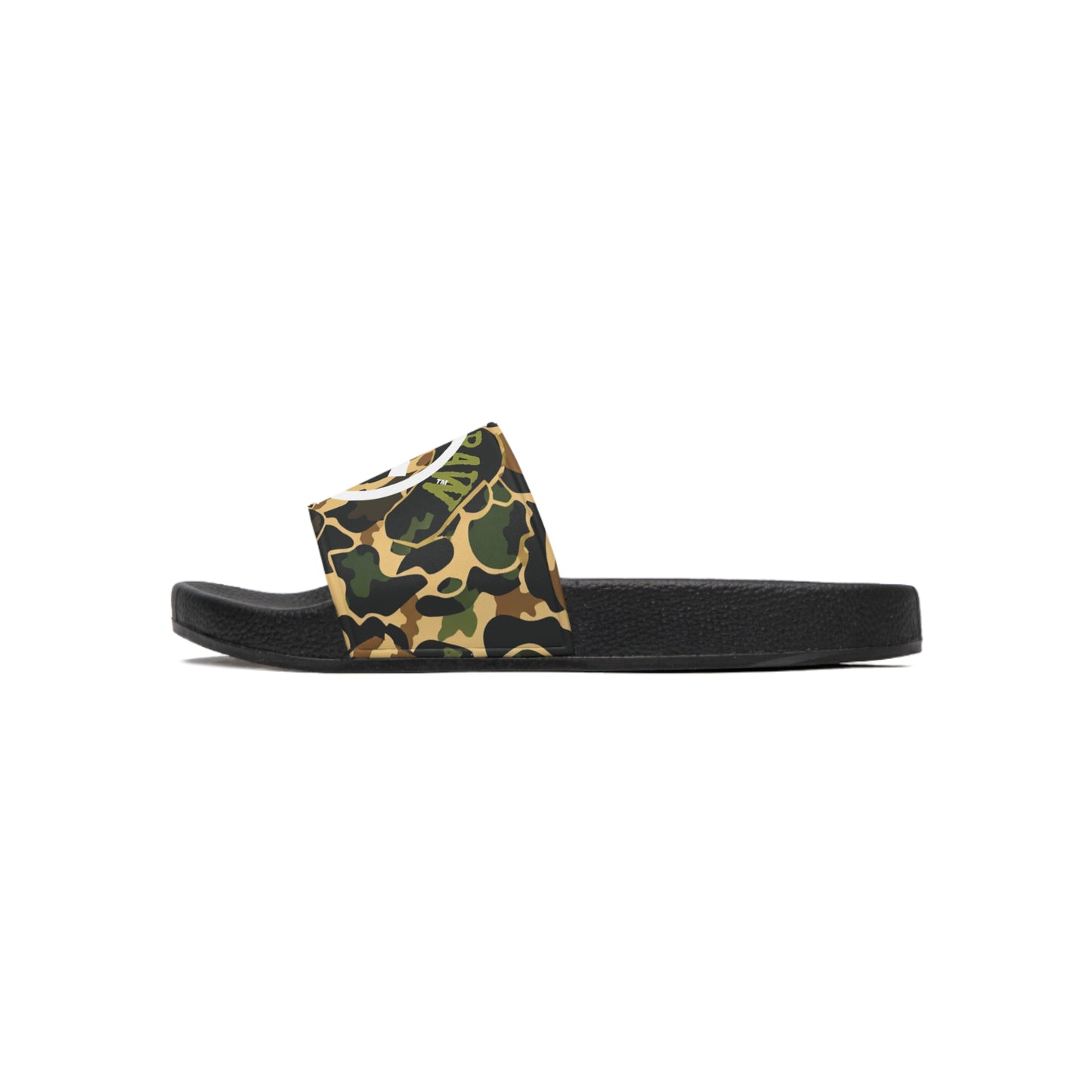 Raw+Sushi "RAW ARMY CAMO" Slide Sandals multi/blk