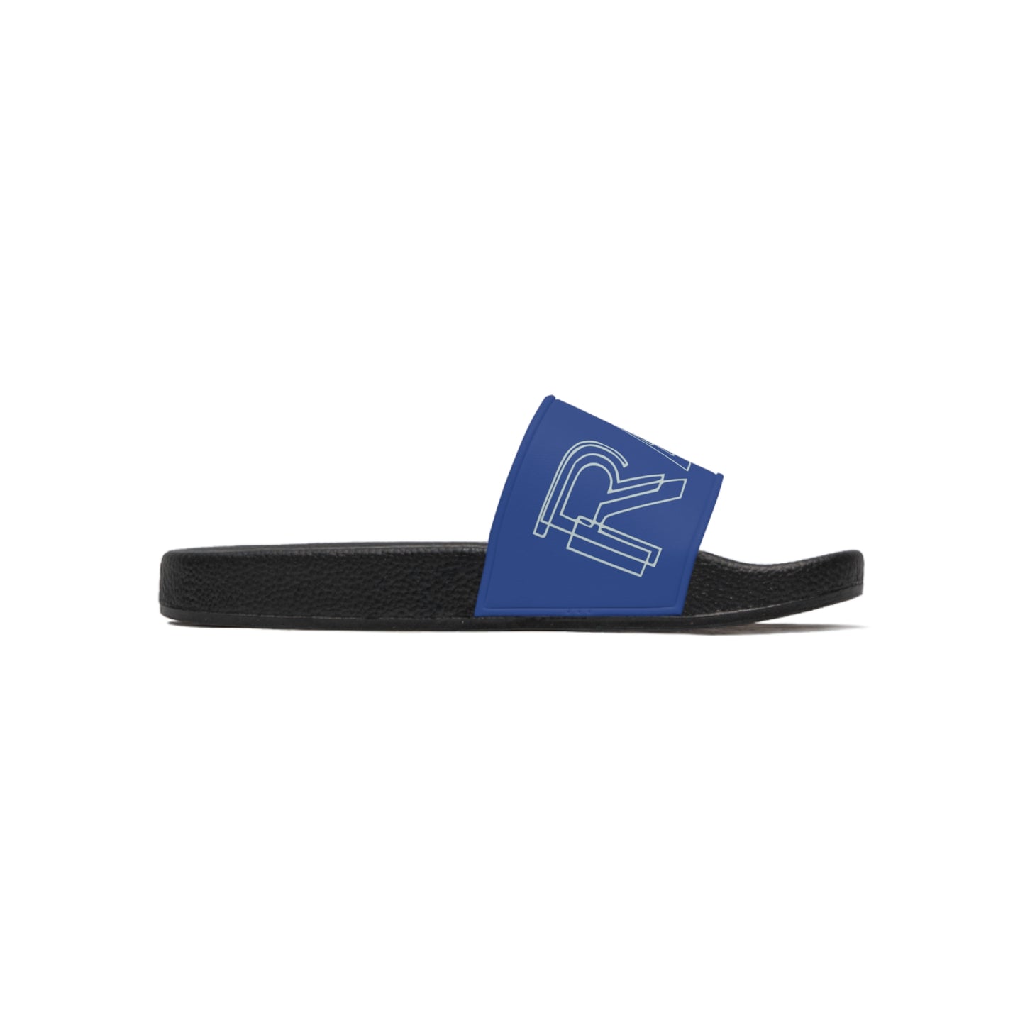 Raw+Sushi "RAW lines" Slide Sandals royal blue