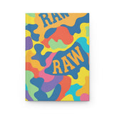 "RAW CAMO 25' " Hardcover Journal Matte