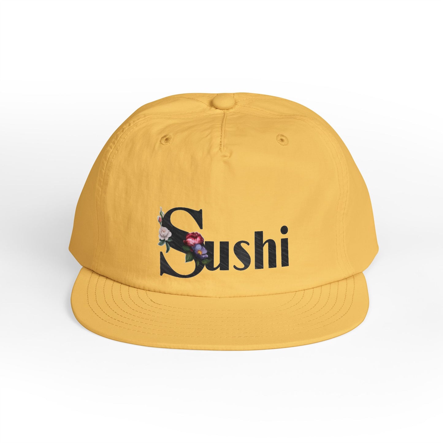 Raw Sushi "SUSHI" Surf Cap WHT