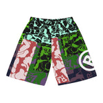 Raw+Sushi "MULTI COLOR" Basketball Shorts