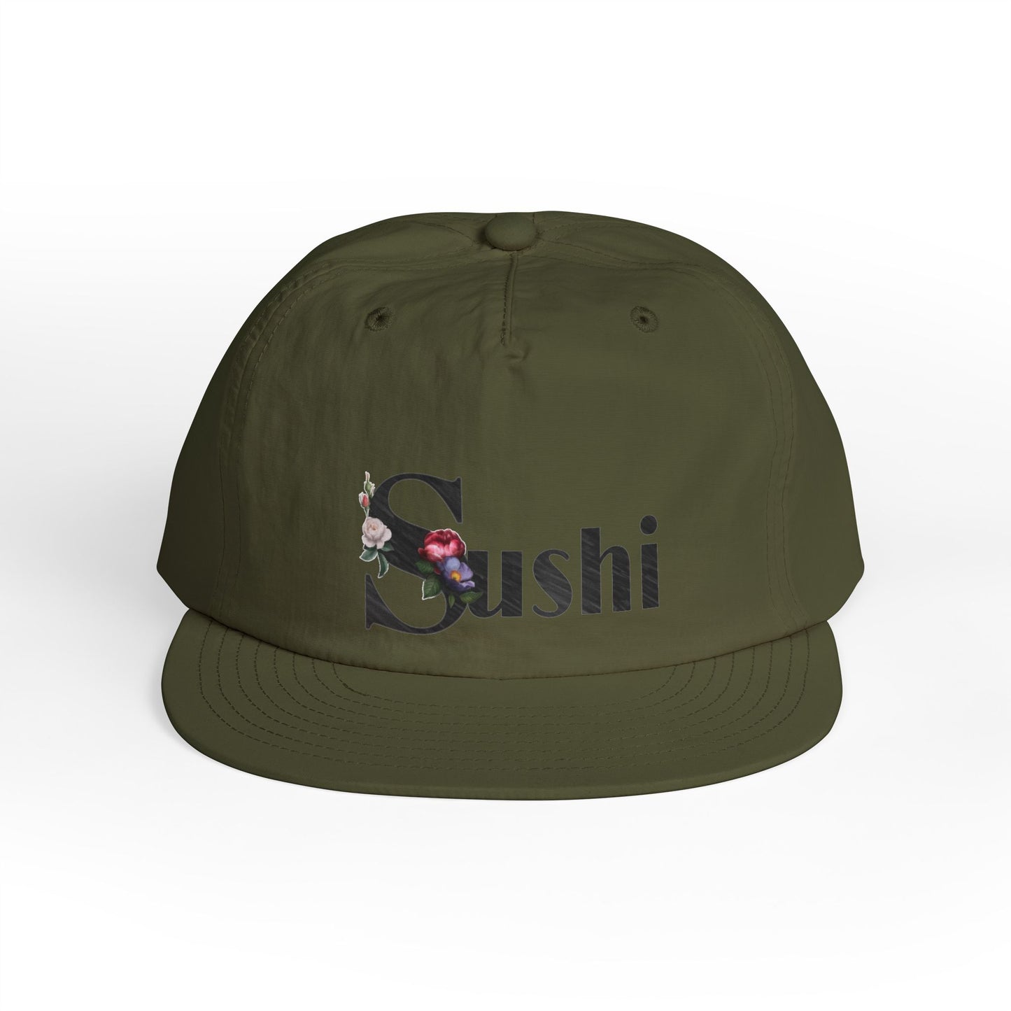 Raw Sushi "SUSHI" Surf Cap WHT